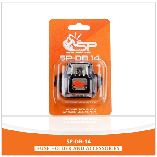 SP Audio - SP DB 14 - DISTRIBUTION BLOCK 1x0GA IN 4x4GA image 0