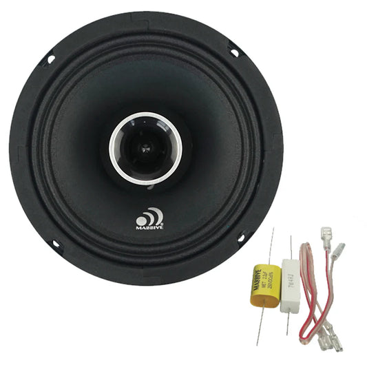 Massive Audio -P65XV2 - 6.5" 2-Way 120 Watts RMS Coaxial Pro Audio Speakers image 0