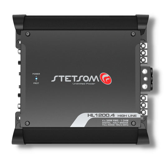 Stetsom  - HL 1200.4  - Digital Amplifier 4 Channels Full Range Class D 1.2k RMS image 0