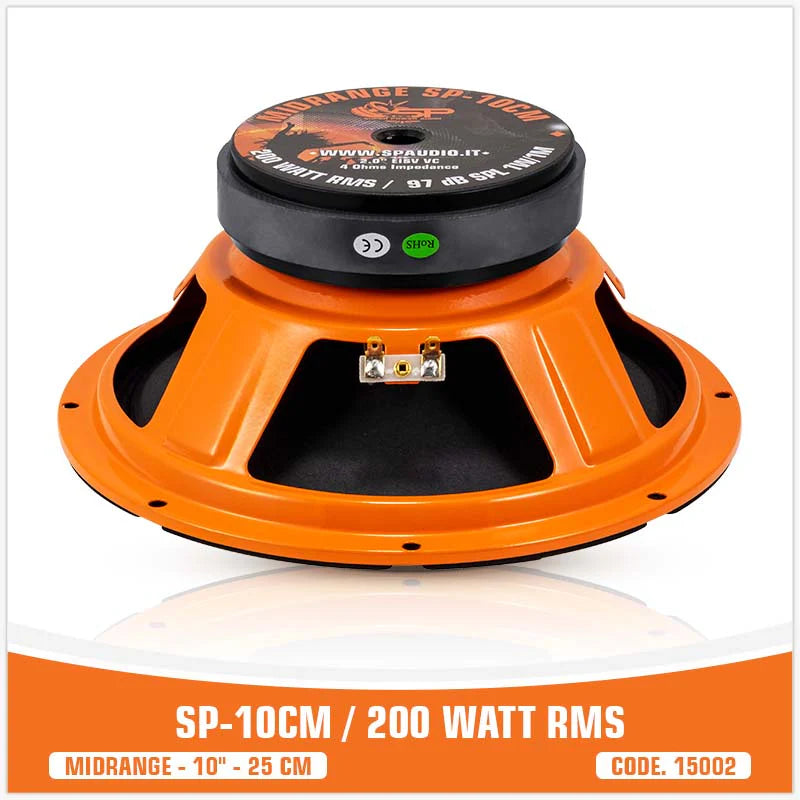 SP Audio - SP 10CM MIDRANGE BEST SELLER 10"/25CM 200W RMS image 2