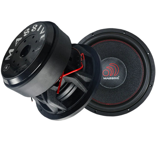 Massive Audio - HIPPOXL122R - 12" 3000 Watts RMS Dual 2 Ohm 4" V.C. Mega Sub image 0
