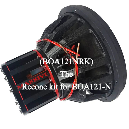 Massive Audio - BOA121NRK - Recone kit for the BOA121-N image 0