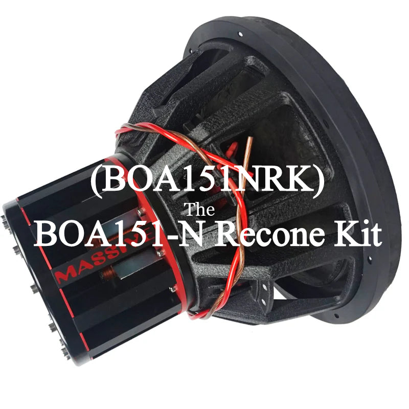 Massive Audio - BOA151NRK - Recone kit for the BOA151-N image 0