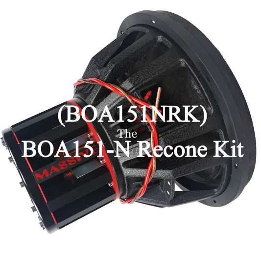 Massive Audio - BOA151NRK - Recone kit for the BOA151-N image 0