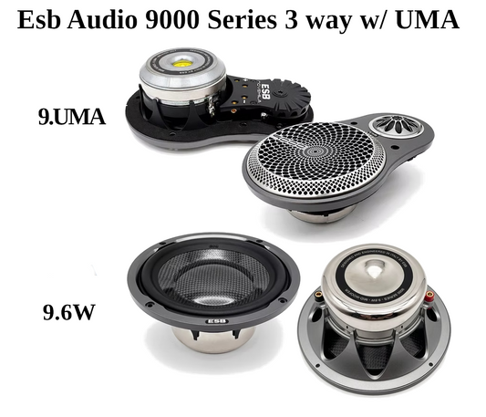 ESB Audio - 9000 Series - 6.5" 3 way speaker system w/ UMA image 0