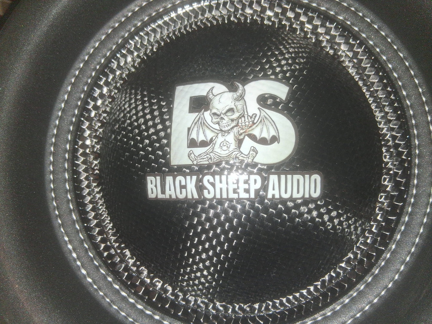 Black Sheep Audio | 12" Carbon Series Subwoofer | 3000w Rms | Dual 1 Ohm | 4 Inch Coil