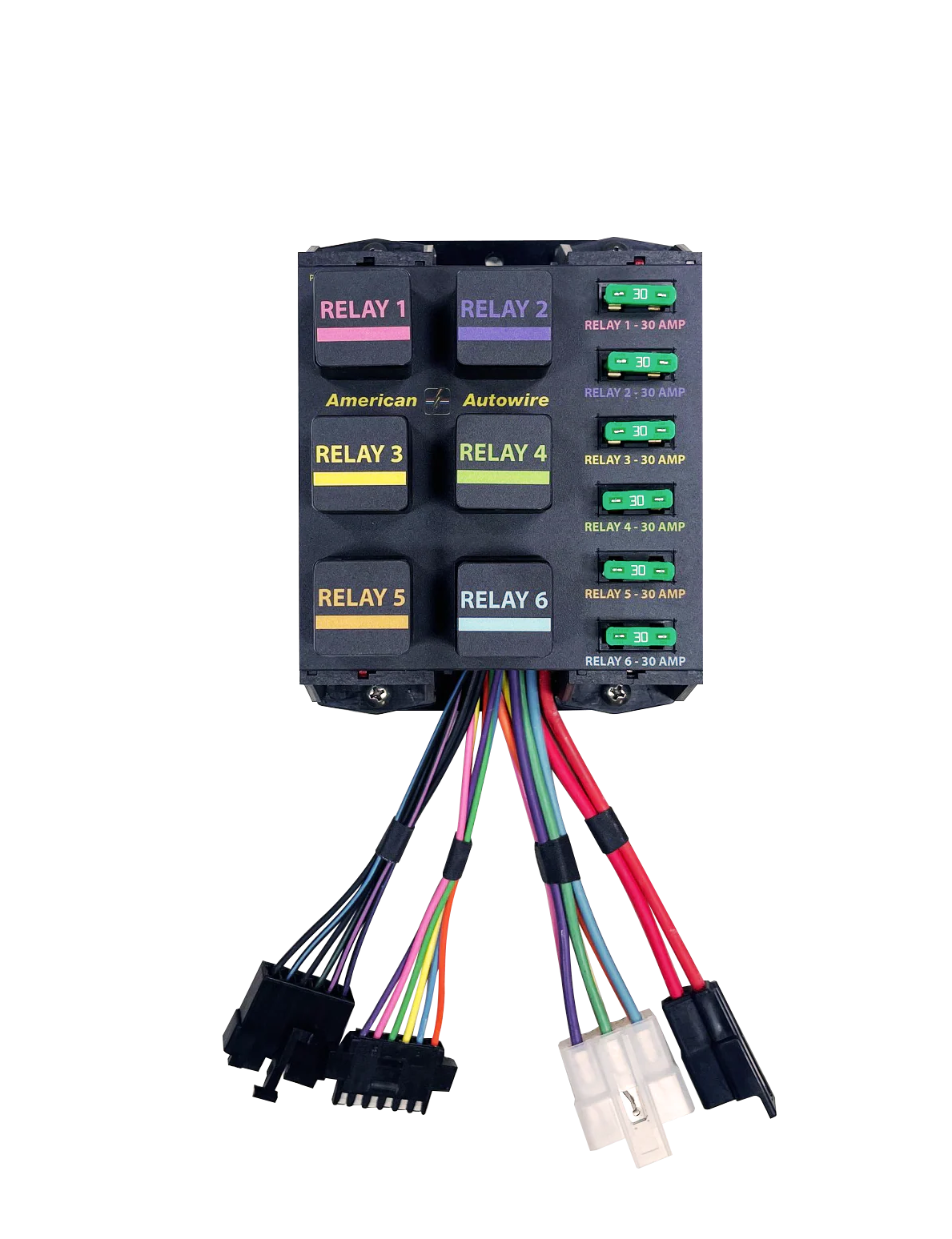 American Autowire - 6 Position Banked Relay Panel image 0