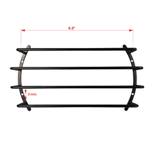 Massive Audio - GRILL6 - 6.5" Deep Anodized Steel Protective Subwoofer Grill image 0