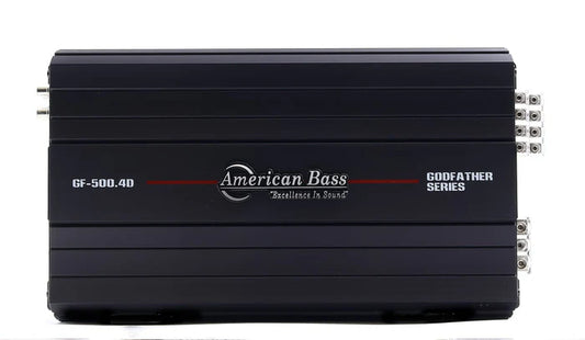 American Bass -Godfather 500.4D Amplifier image 0