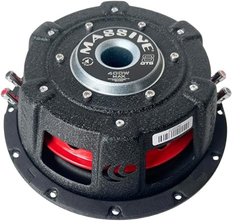 Massive Audio  - GTS10  10" 300 Watts RMS Dual 4 Ohm Subwoofer image 0