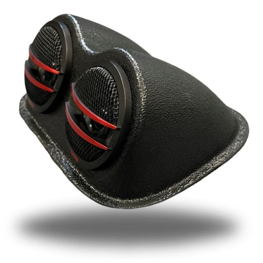Custom Speaker Pods - Dual Tweeter Universal Angled Speaker Pod image 0