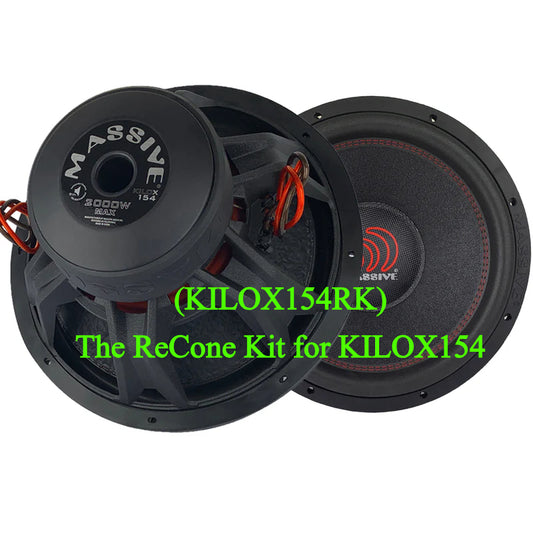 Massive Audio -  KILOX154RK  - Recone kit for the KILOX154 image 0