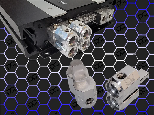 DC Audio - OCT-D1/0-ALU Amp Dual 1/0 awg Amplifier Inputs image 0