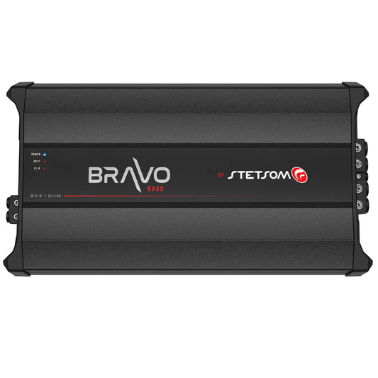 Stetsom - BRAVO BASS 8K - Digital Sub Amp Mono 1 Channel Class D 8000 Watts RMS image 0