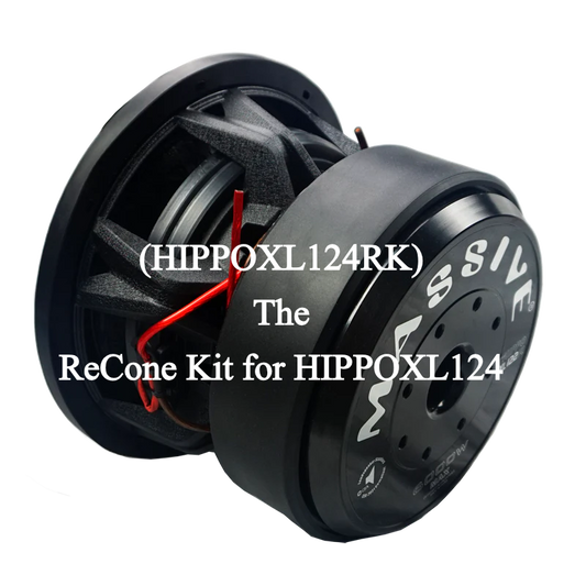 Massive Audio -  HIPPOXL124RK  - Recone kit for the HIPPOXL124 image 0