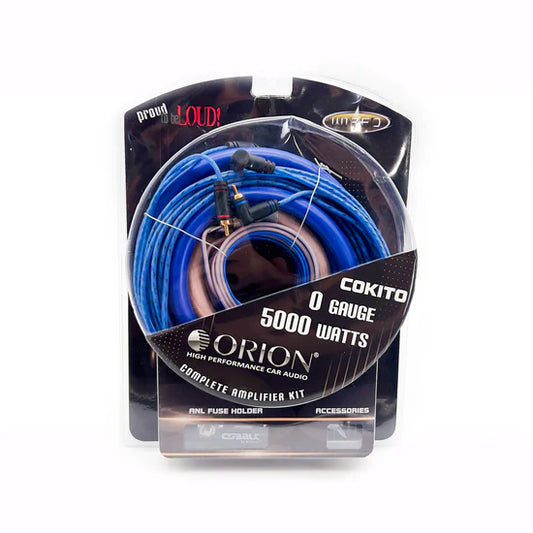 Orion - 0 Gauge COMPLETE AMPLIFIER KIT SOFT RUBBER image 0