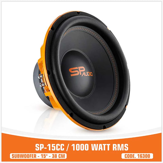 SP Audio - SP 15CC SUBWOOFER 15"/38CM 1000W RMS image 0