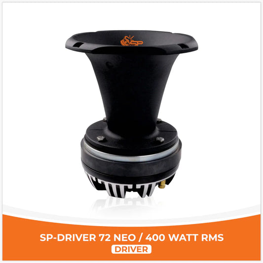 SP Audio - SP DRIVER 72 NEO COMPLETE DRIVER WITH HORN 400W RMS image 0