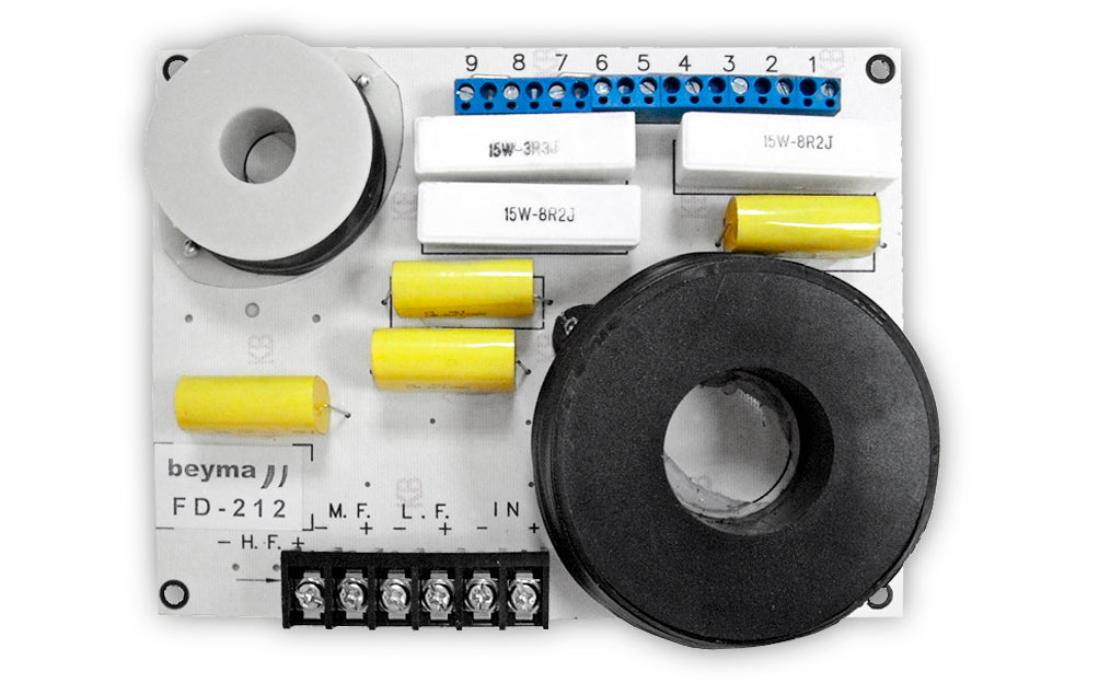 Beyma - FD-212 -  1.2KHZ HIGH QUALITY 2-WAY CROSSOVER image 0