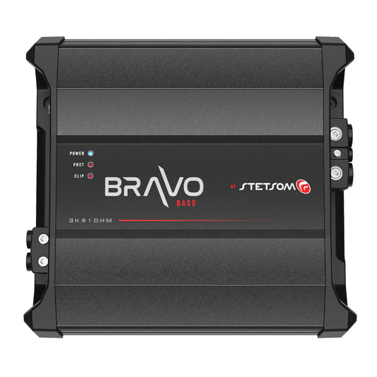 Stetsom  - BRAVO BASS 3k  - Digital Sub Amp Mono 1 Ch Class D 3000w RMS image 0