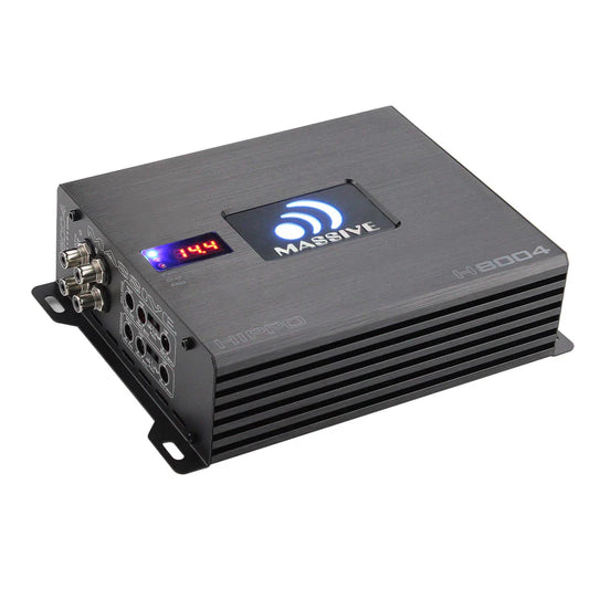 Massive Audio - H8004 - 125 Watts RMS x 4 @ 4 Ohm 4 Channel Amp image 0