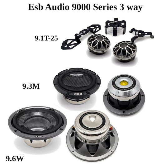 ESB Audio - 9000 Series - 6.5" 3 way speaker system image 0