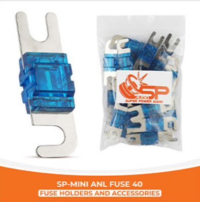 SP Audio - SP MINI ANL 40 FUSE BAG MINI ANL 24 PCS (PRICE FOR PACK) image 0