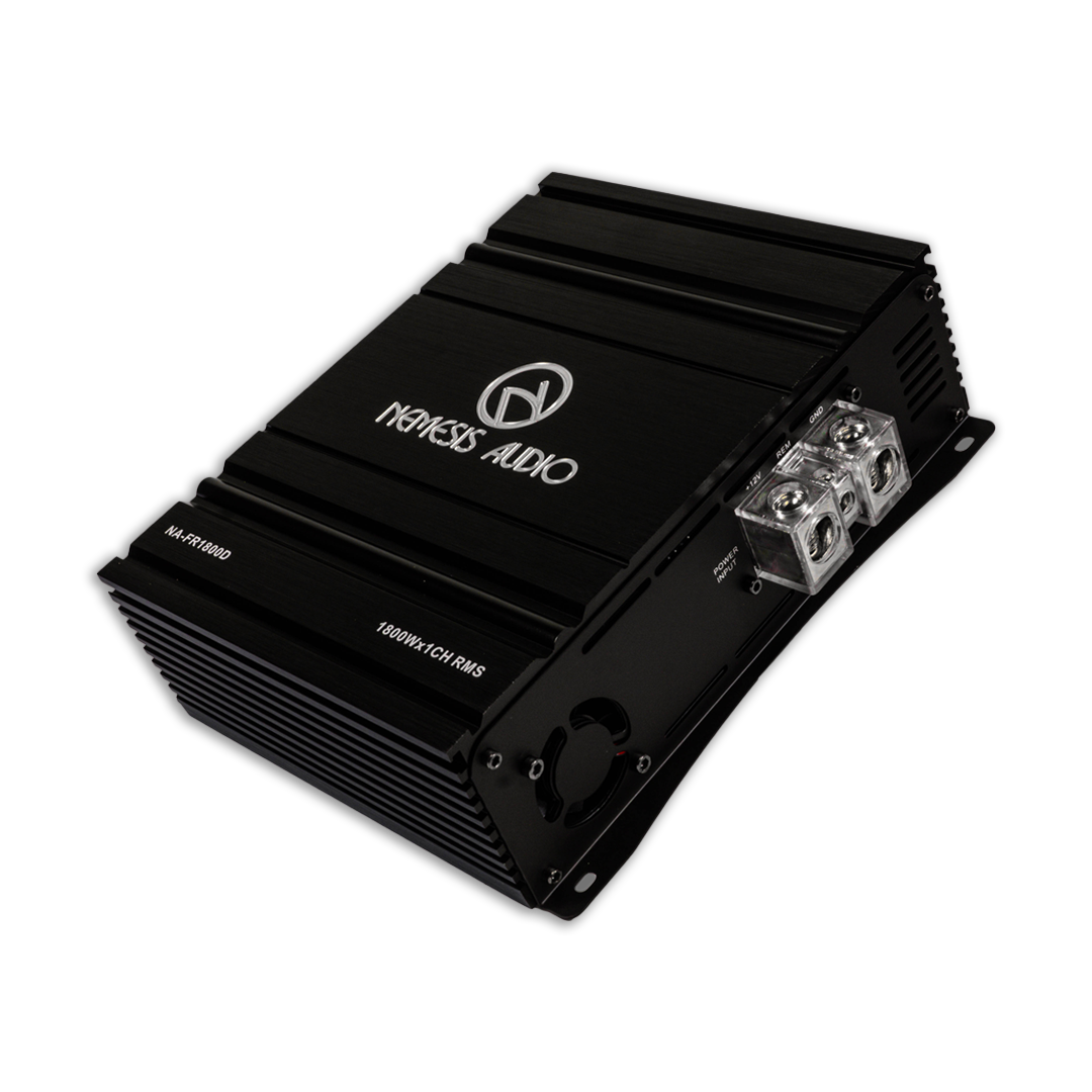 Nemesis Audio - NA-FR1800D - 1800W RMS 1-Channel Monoblock Full Range Car Amp image 1