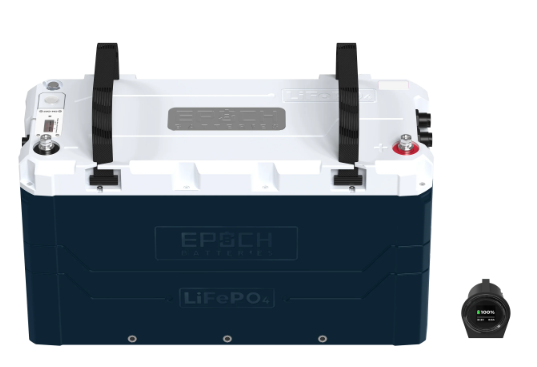 Epoch Batteries - C24230A - 24V 230Ah V2   - Heated & Bluetooth LiFePO4 image 1