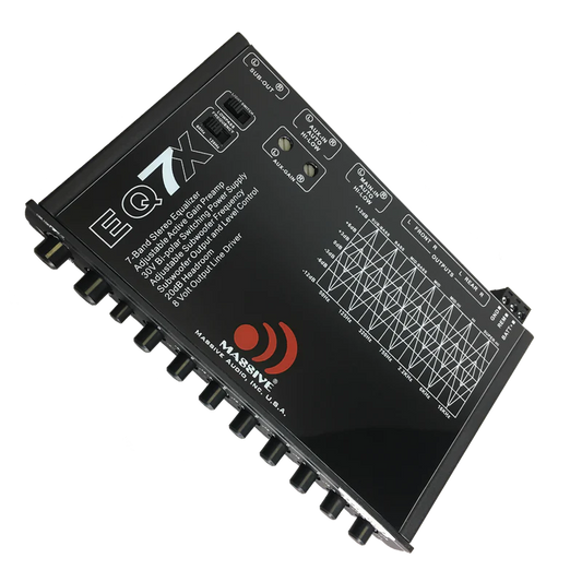 Massive Audio -EQ7X - 7 Band Car Audio Graphic Equalizer image 0