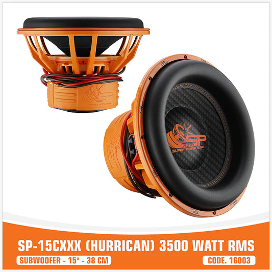 SP Audio - SP 15CXXX SUBWOOFER 15"/38CM BIG SORROUND 3500W RMS image 0