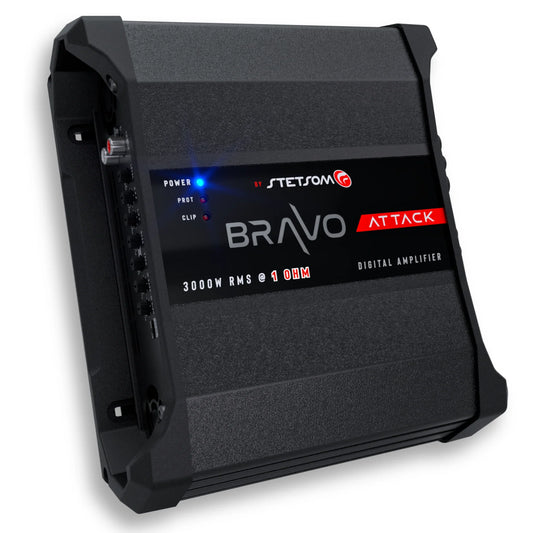 Stetsom  - BRAVO ATTACK 3000 Watts RMS Mono Full Range Digital Ampl image 0
