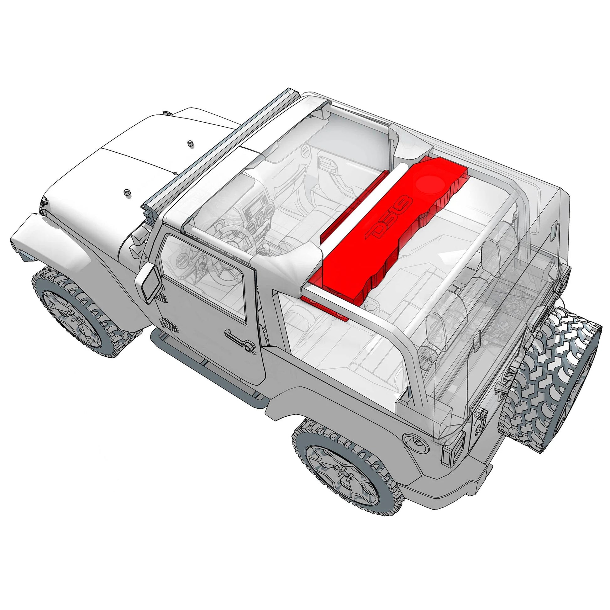DS18 - Stage 3 Jeep JK-JKU 2006-2018 image 12
