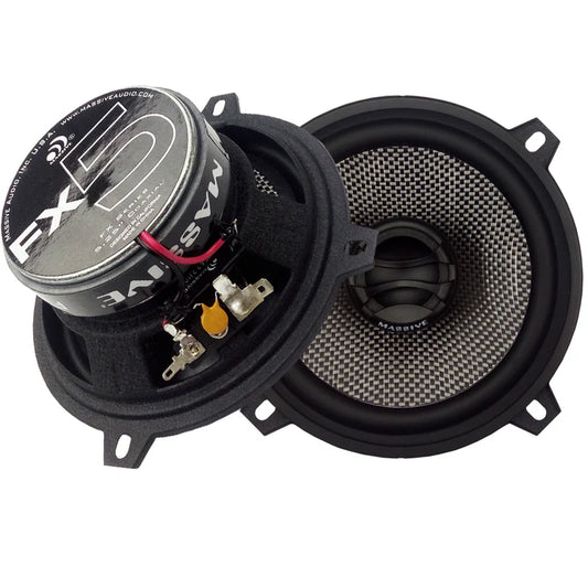 Massive Audio - FX5 - 5.25" 2-Way 60 Watts RMS Coaxial Speakers image 0