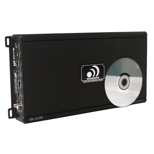 Massive Audio - BP2000.1 V2 - 1000 WATTS RMS X 1 @ 1 OHM DIGITAL MONO AMP image 0