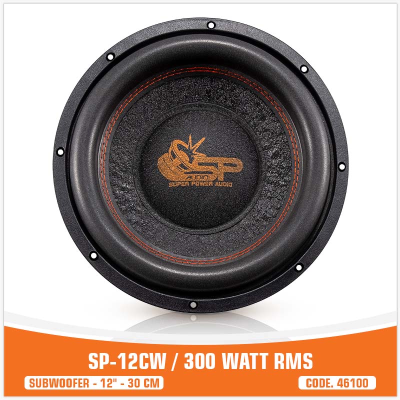 SP Audio - SP 12CW ENTRY LEVEL SUBWOOFER 12"/30CM 300W RMS image 2