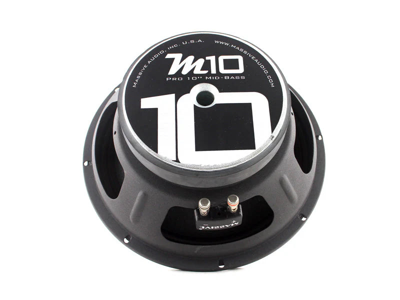 Massive Audio - M10V2 - 10" 150 Watt 8 Ohm Mid-Range Speaker image 0