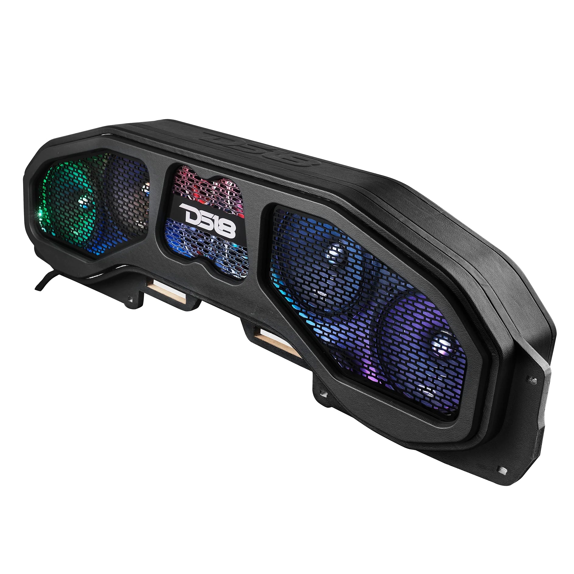 DS18  - Jeep JL, JT Overhead Sound Bar Package With Vinyl Finish and Dream LED image 2