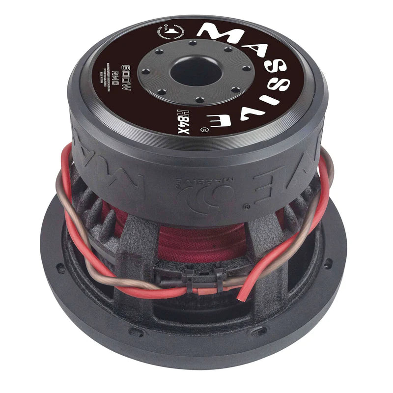 Massive Audio - H84X - 8" 800 Watts RMS Dual 4 Ohm 2.5" V.C. Sub image 1