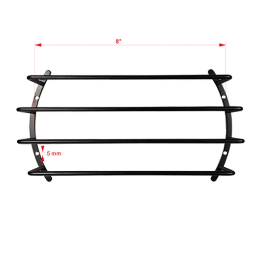 Massive Audio - GRILL8 - 8" Deep Anodized Steel Protective Subwoofer Grill image 0