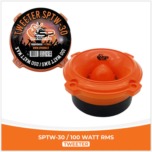 SP Audio - SP TW 30 BULLET TWEETER 100W RMS (PAIR PRICE) image 0