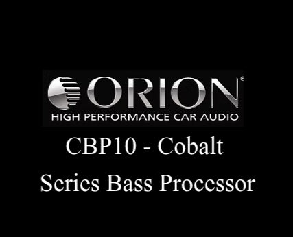 Orion - CBP10 - Cobalt Series Bass Processor image 0