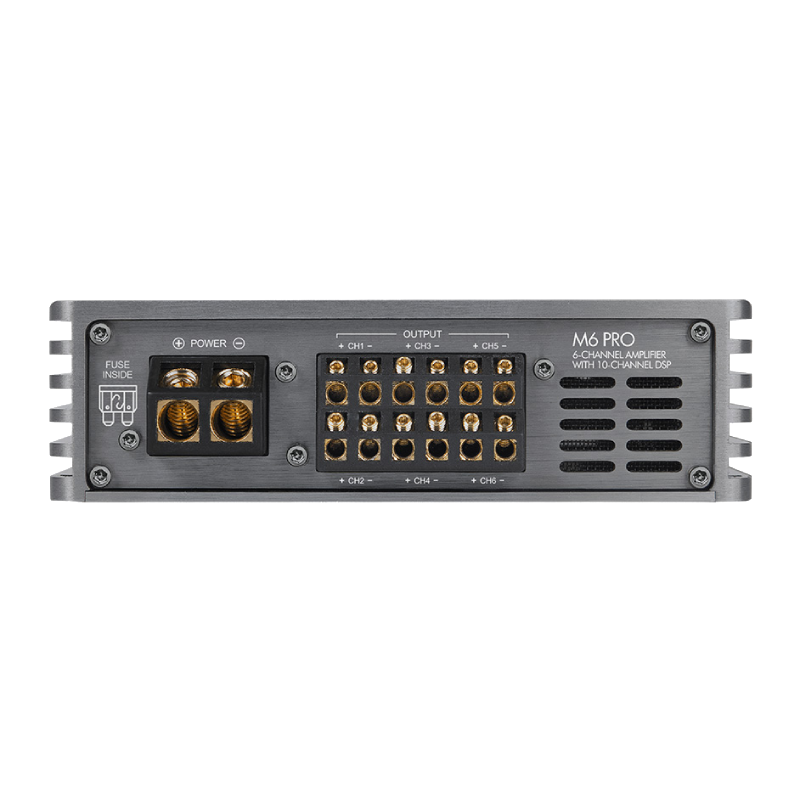 Musway - M6PRO - 6-Channel Full Range Class D Amplifier with 10-Channel Digital image 4