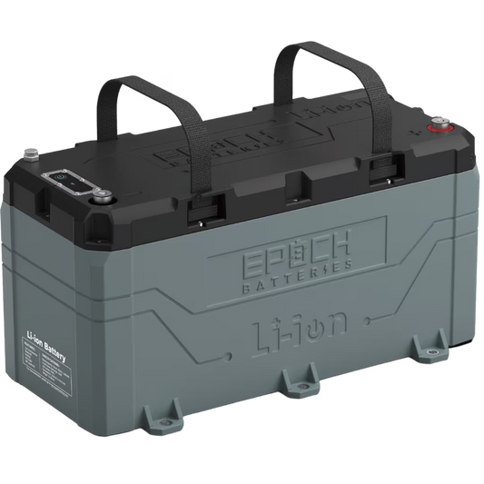 Epoch Batteries - 36V 100Ah LiFePO4 Lithium Battery - Bluetooth, Heating, Waterp image 0