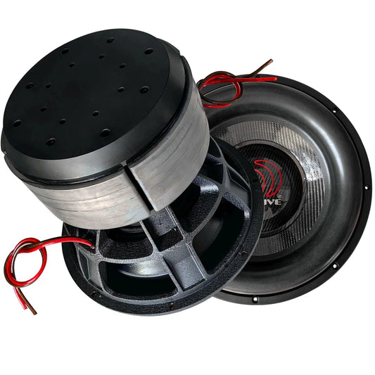Massive Audio - BOA151R - 15" 8,000 Watts RMS Dual 1 Ohm 10,000w burst image 0