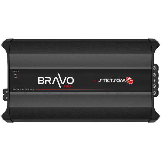 Stetsom - BRAVO FULL 8K - Digital Full-Range Amp Mono 1Ch Class D 8000 Watts RMS image 0