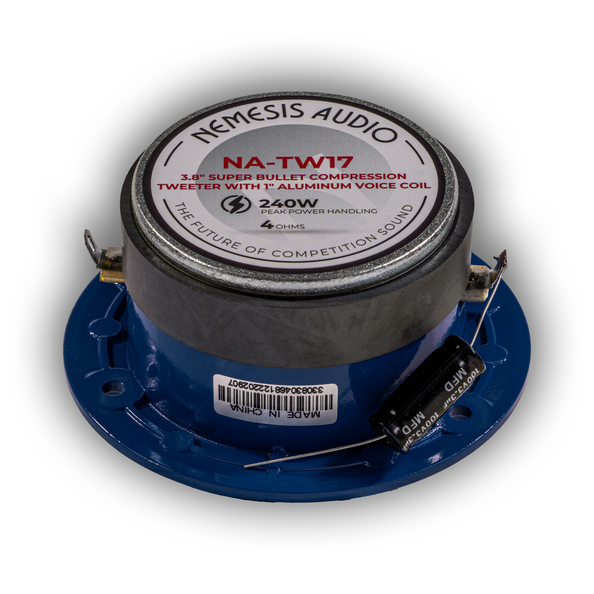 Nemesis Audio-NA-TW17-3.8″ Super Bullet Compression Tweeter 120W RMS image 3