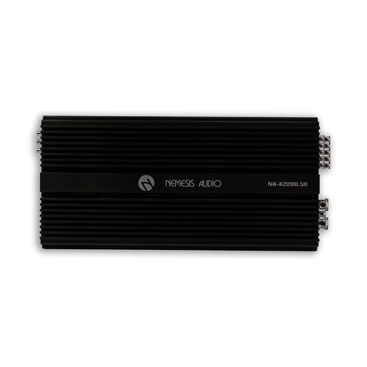 Nemesis Audio -NA-K2200.5D - 2200W -5-Channel Class D Mono Car Amp Made In Korea image 0