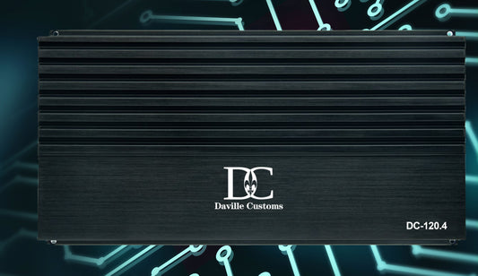 Daville Customs  - DC 120.4 - Class A/B HIGH POWER CLASS D CAR AUDIO AMPLIFIER image 0