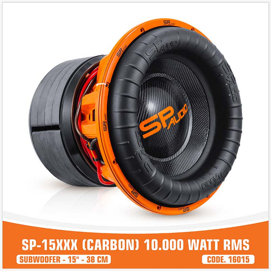 SP Audio - SP 15XXX - CARBON FIBERS SUBWOOFER 15" 10,000w RMS image 0
